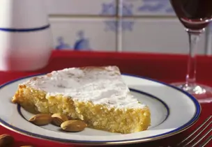 Mandelkuchen auf portugiesische Art