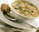 Bohnensuppe mit Kartoffel