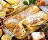 Klassischer Topfenstrudel