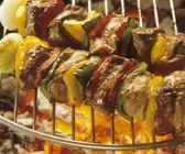 Gegrillte Schaschlik-Spieße