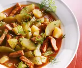 Gurken-Kartoffel-Eintopf mit Kassler