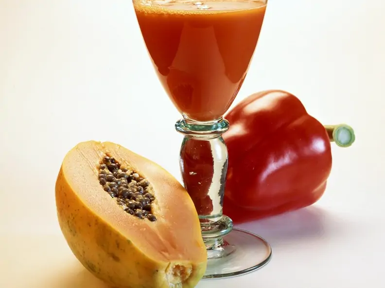 Paprika-Papaya-Shake