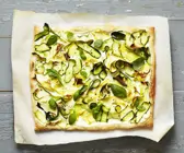 Zucchini-Fladen