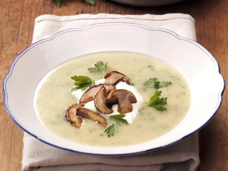 Pilzcremesuppe