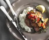 Schweinekotelett mit Püree