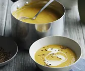 Möhren-Linsen-Suppe