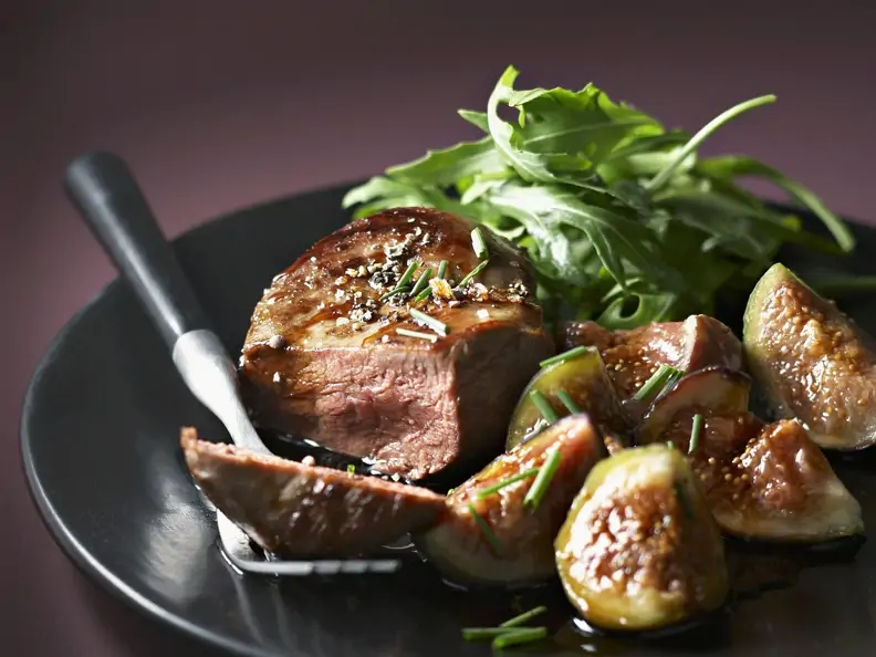 Schweinefilet mit Feigen