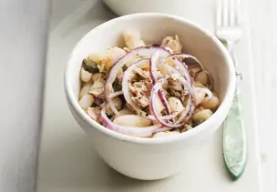 Thunfisch-Bohnensalat