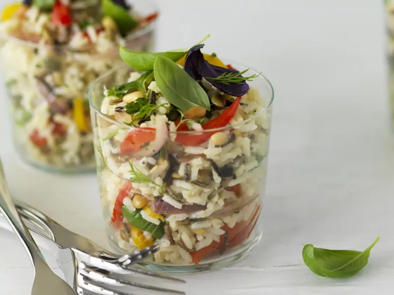 Bunter Reissalat
