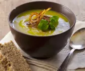 Cremige Lauchsuppe