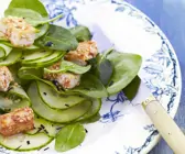 Veganer Gurkensalat 