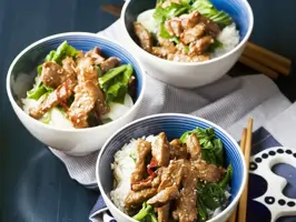 Schweinefleisch asiatisch