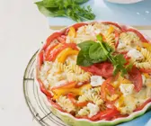 Nudelauflauf mit Tomaten