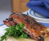 Gebratener Schweinebauch