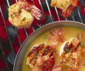 Gegrillte Masala-Shirmps
