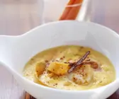Kürbis-Jakobsmuschel-Suppe
