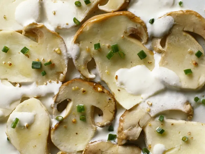 Carpaccio aus Steinpilzen