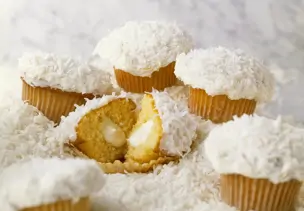 Kokos-Cupcakes