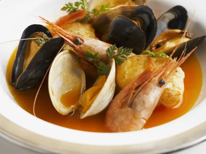 Französische Fischsuppe