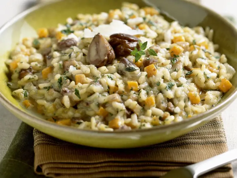  Maronen-Risotto
