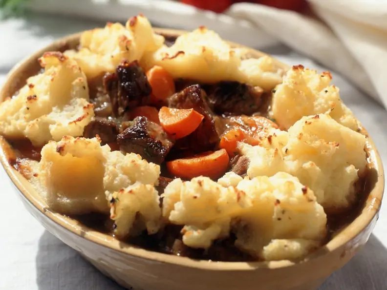 Rinderragout mit Kartoffelbrei