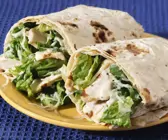 Hähnchen-Wraps mit Römersalat