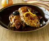 Honig-Hähnchenbrust mit Trockenobst