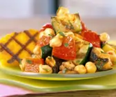 Kichererbsen-Gemüse mit Polenta