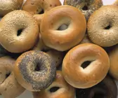 Verschiedene Bagels