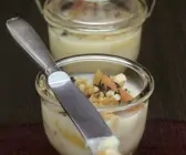 Gänseschmalz mit Apfel