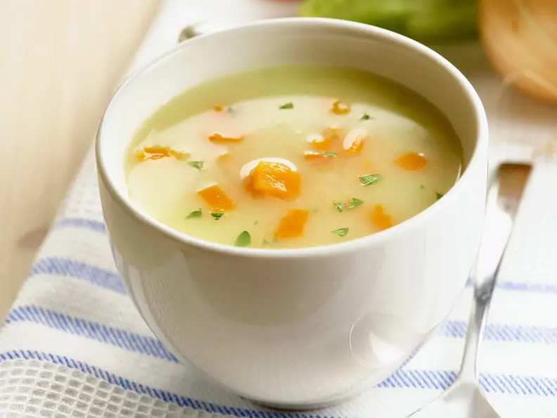 Cremige Gemüsesuppe mit Karotten