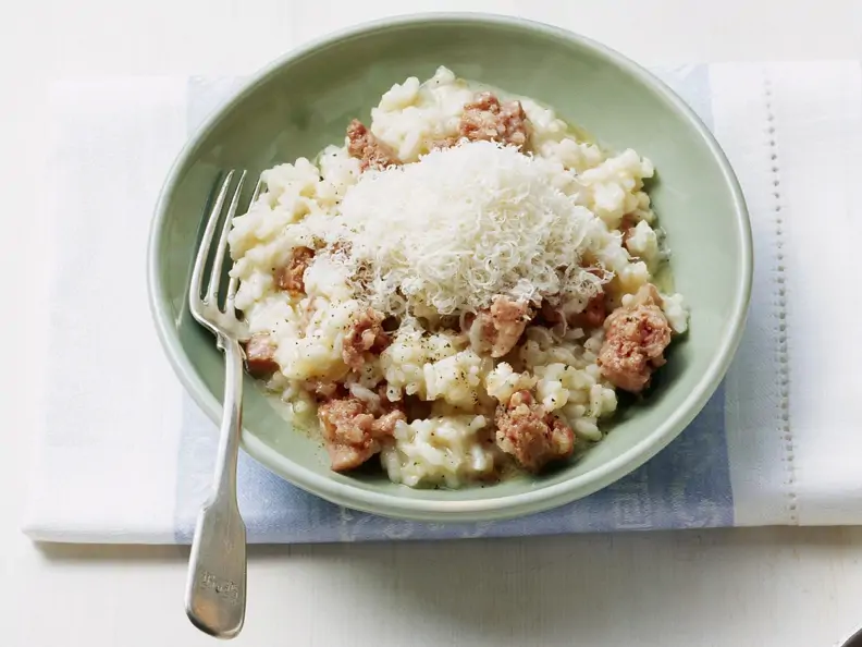 Risotto mit Wurst