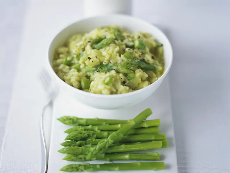 Spargelrisotto