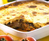 Auberginen-Hackfleisch-Auflauf (Moussaka)