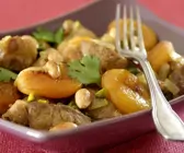 Tajine mit Lamm, Aprikosen und Mandeln