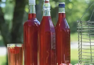 Erdbeersirup