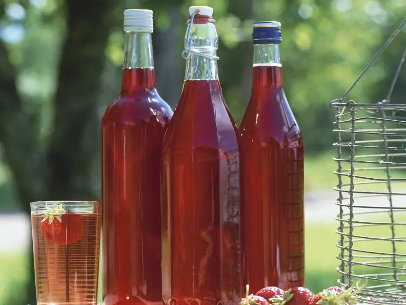 Erdbeersirup