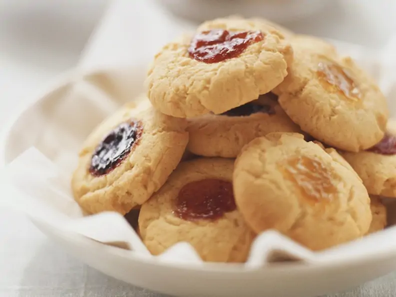Marmeladenplätzchen