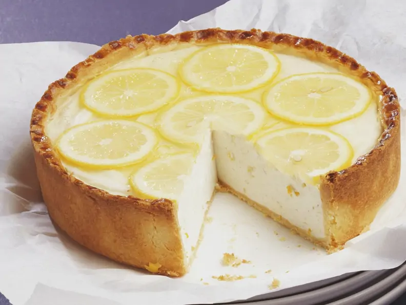 Zitronen-Cheesecake