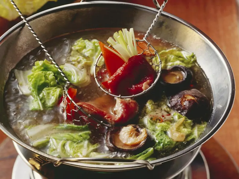 Fondue auf chinesische Art