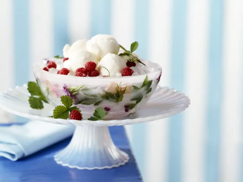 Zitronensorbet