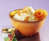 Wasabi-Kartoffelpüree mit Sellerie und geräuchertem Lachs