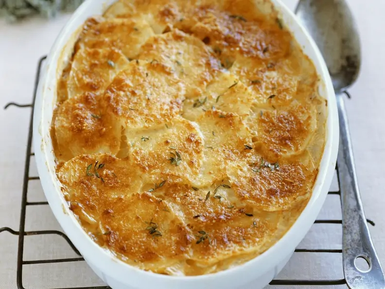 Käse-Kartoffel-Auflauf