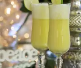 Snowball-Cocktail mit Eierlikör
