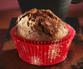 Weihnachtlicher Lebkuchenmuffin