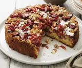 Kochbuch für Rhabarberkuchen-Rezepte