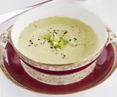 Kalte Kartoffel-Porree-Suppe