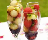 Melonensalat mit Balsamico
