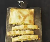 Sauerkraut im Teigmantel gebacken