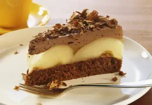 Schoko-Birnen-Torte